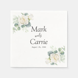 Servilleta De Papel Eucalyptus Rustic Greenery Boda