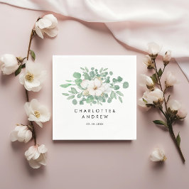 Servilleta De Papel Eucalyptus simpel elegante