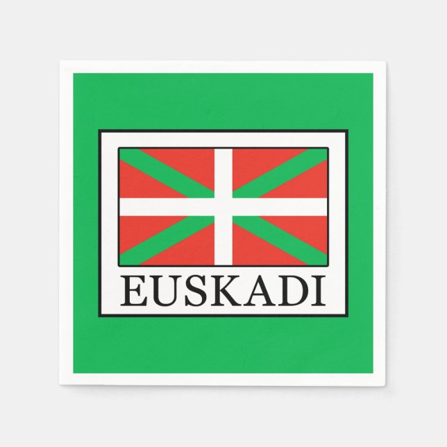 Servilleta De Papel Euskadi (Anverso)