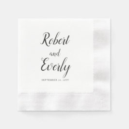Servilleta De Papel Everly Boda
