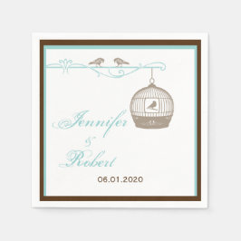 Servilleta De Papel Evolución de la edad de nacimiento en el Boda Brow