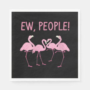 Servilleta De Papel Ew People Flamingo Social Distance Tropical