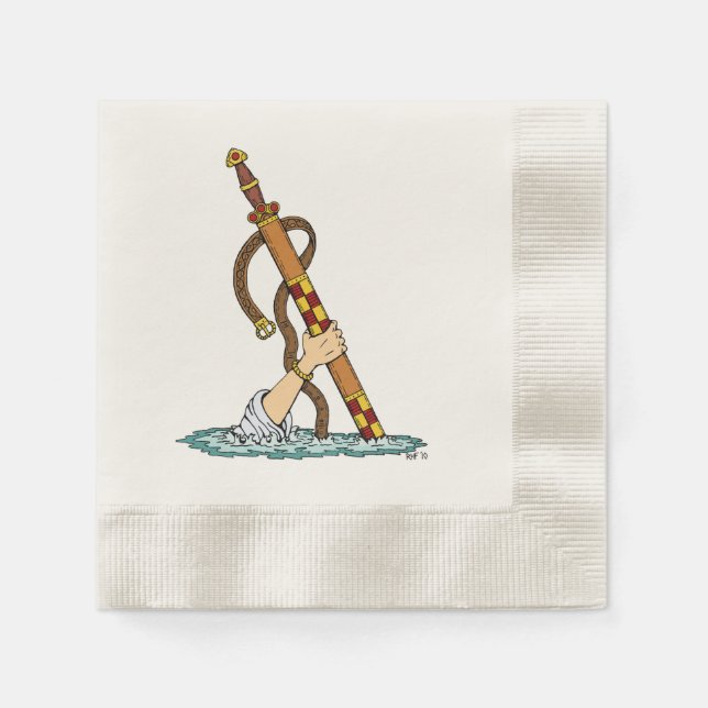 Servilleta De Papel Excalibur (Anverso)