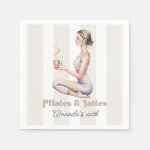 Servilleta De Papel Experiencia de bienestar cumpleaños Pilates y Latt