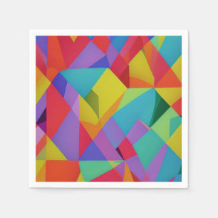 Servilleta De Papel Explosión de color