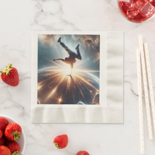 Servilleta De Papel Explosión de la ruptura galáctica en el espacio pr