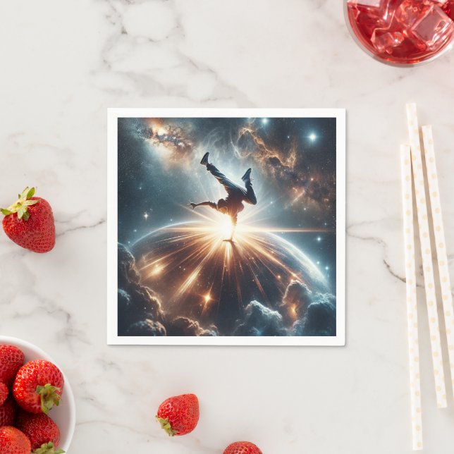 Servilleta De Papel Explosión de la ruptura galáctica en el espacio pr (In situ)