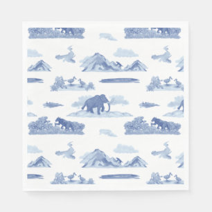 Servilleta De Papel Extinción de la ficha animal