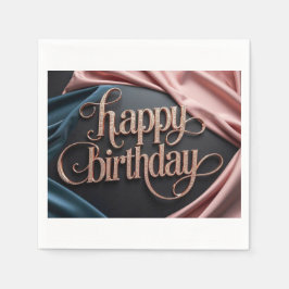 Servilleta De Papel Extravagante lujo de cumpleaños