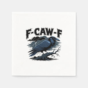 Servilleta De Papel F-Caw-F Clásico Casual Creativo