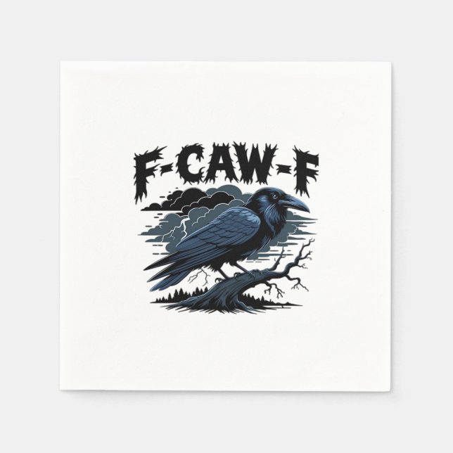 Servilleta De Papel F-Caw-F Clásico Casual Creativo (Anverso)
