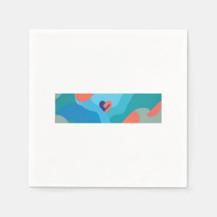 Servilleta De Papel F-Caw-F Clásico Minimalista Limpio