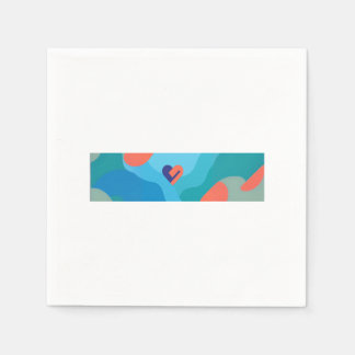 Servilleta De Papel F-Caw-F Clásico Minimalista Limpio