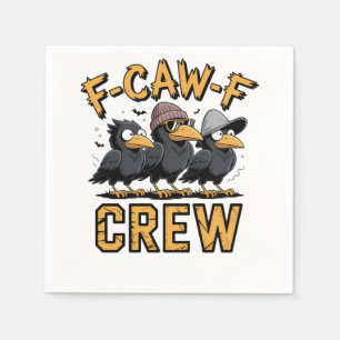 Servilleta De Papel F-Caw-F Crew Funny Parking Cousinfit