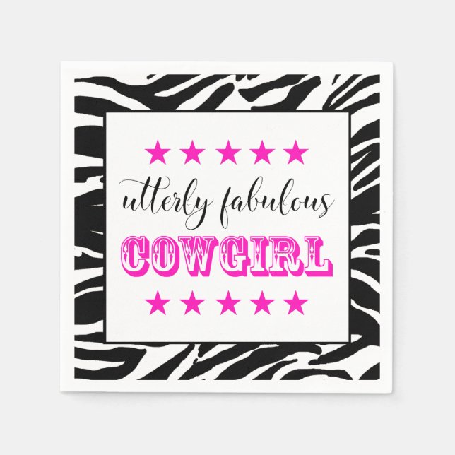 Servilleta De Papel Fabuloso "CHICA DE CAMPO" (Anverso)