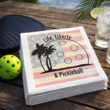 FADED FLAG Life Liberty & Pickleball EEUU