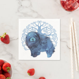 Servilleta De Papel FADED GENES Chow Tree of Life