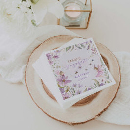 Servilleta De Papel Fairy First Chica Birthday Party