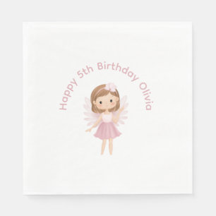 Servilleta De Papel Fairy Happy Birday