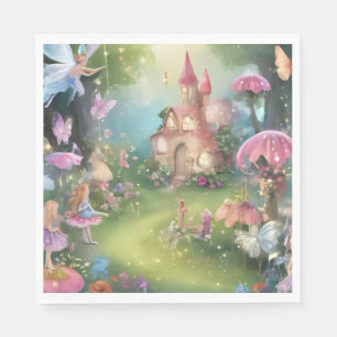 Servilleta De Papel Fairy Wonderland fiesta Napkin