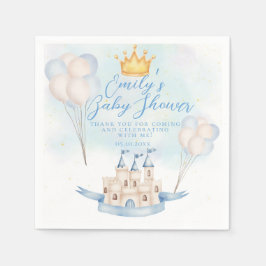 Servilleta De Papel Fairytale magia Castillo fiesta Baby Shower