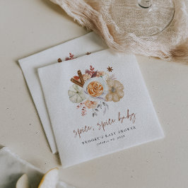 Servilleta De Papel Fall Pumpkin Spice Baby Shower