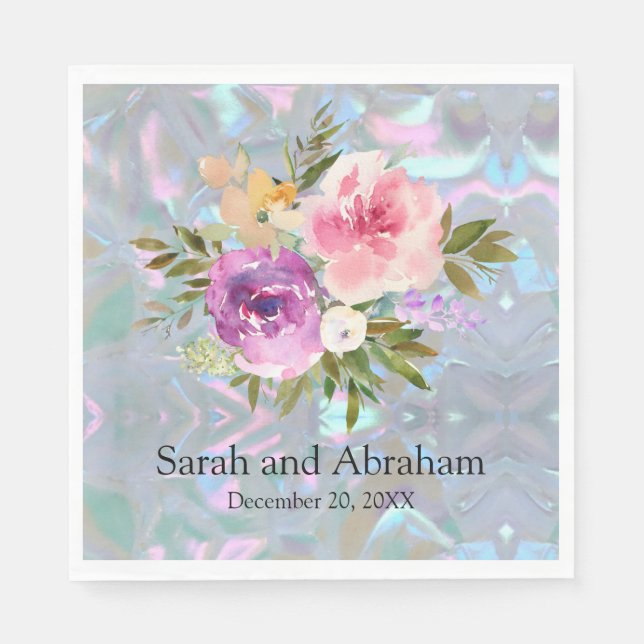 Servilleta De Papel Falsa Madre de Perla (Anverso)