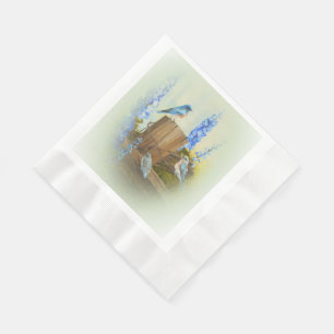 Servilleta De Papel Familia del Bluebird