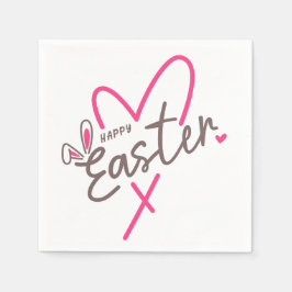 Servilleta De Papel Familia en juego Feliz Pascua