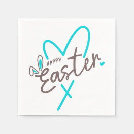 Servilleta De Papel Familia en juego Feliz Pascua