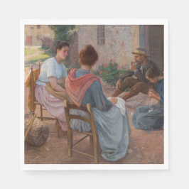 Servilleta De Papel Familia italiana tradicional (Italia antigua)