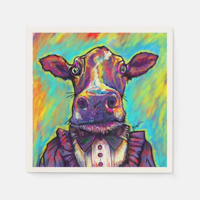 Servilleta De Papel Famosa Cocktail Napkins (Anverso)