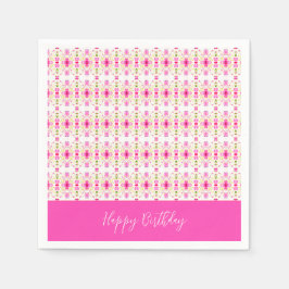 Servilleta De Papel Fancy Little Pink Floral Patterme