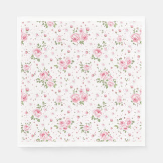 Servilleta De Papel Fancy Vintage Floral Napkins