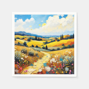 Servilleta De Papel Fantasía Atrio Específico Verano Impasto