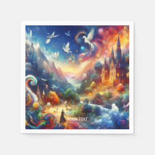 Servilleta De Papel Fantasía Cute Fantasía Niño Artefacto