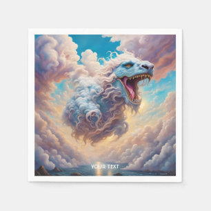 Servilleta De Papel Fantasía Cute Vivid Cloud Creature