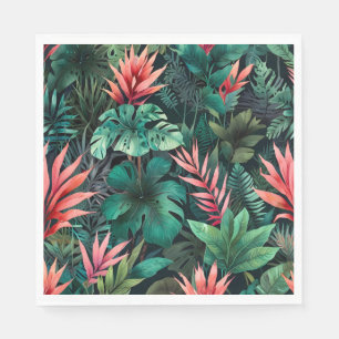 Servilleta De Papel Fantasía de selva tropical