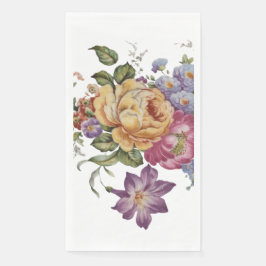 Servilleta De Papel Fantasía Floral