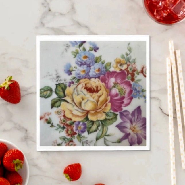 Servilleta de papel Fantasía Floral (Subido por el creador)