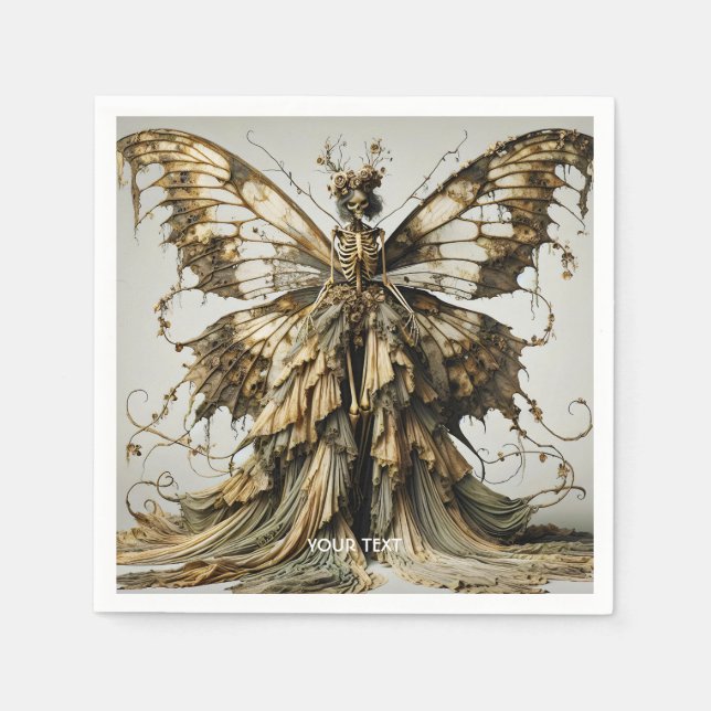 Servilleta De Papel Fantasía Gótico barato Figura femenina (Anverso)