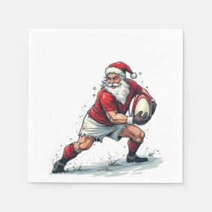 Servilleta De Papel Fantasía navideña en Santa Claus