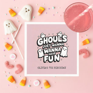 Servilleta De Papel Fantasía por el cumpleaños de Halloween