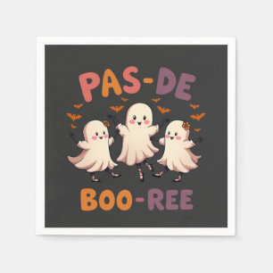 Servilleta De Papel Fantasma de bailes de ballet de Halloween