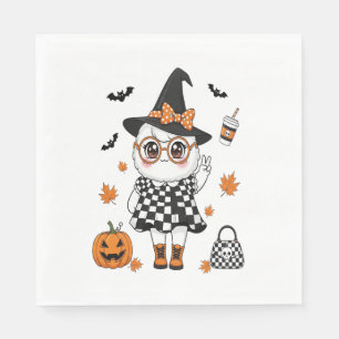 Servilleta De Papel Fantasma de Halloween