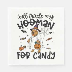 Servilleta De Papel Fantasma fantasma de PitPull Dog Halloween