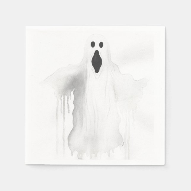 Servilleta De Papel Fantasma fantasmal (Anverso)