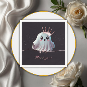 Servilleta De Papel Fantasma Halloween Baby Shower Little Boo
