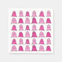 Fantasma rosa de Halloween