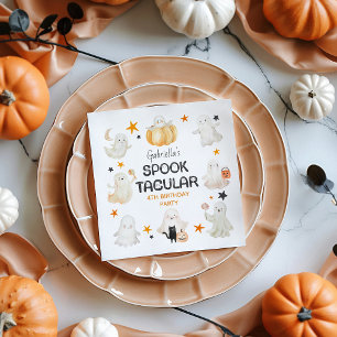 Servilleta De Papel Fantasmas amistosos Niños Spooktaculares Fiesta de